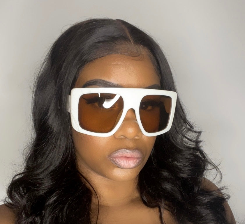 BLOCK THE SHADE SUNGLASSES BEIGE